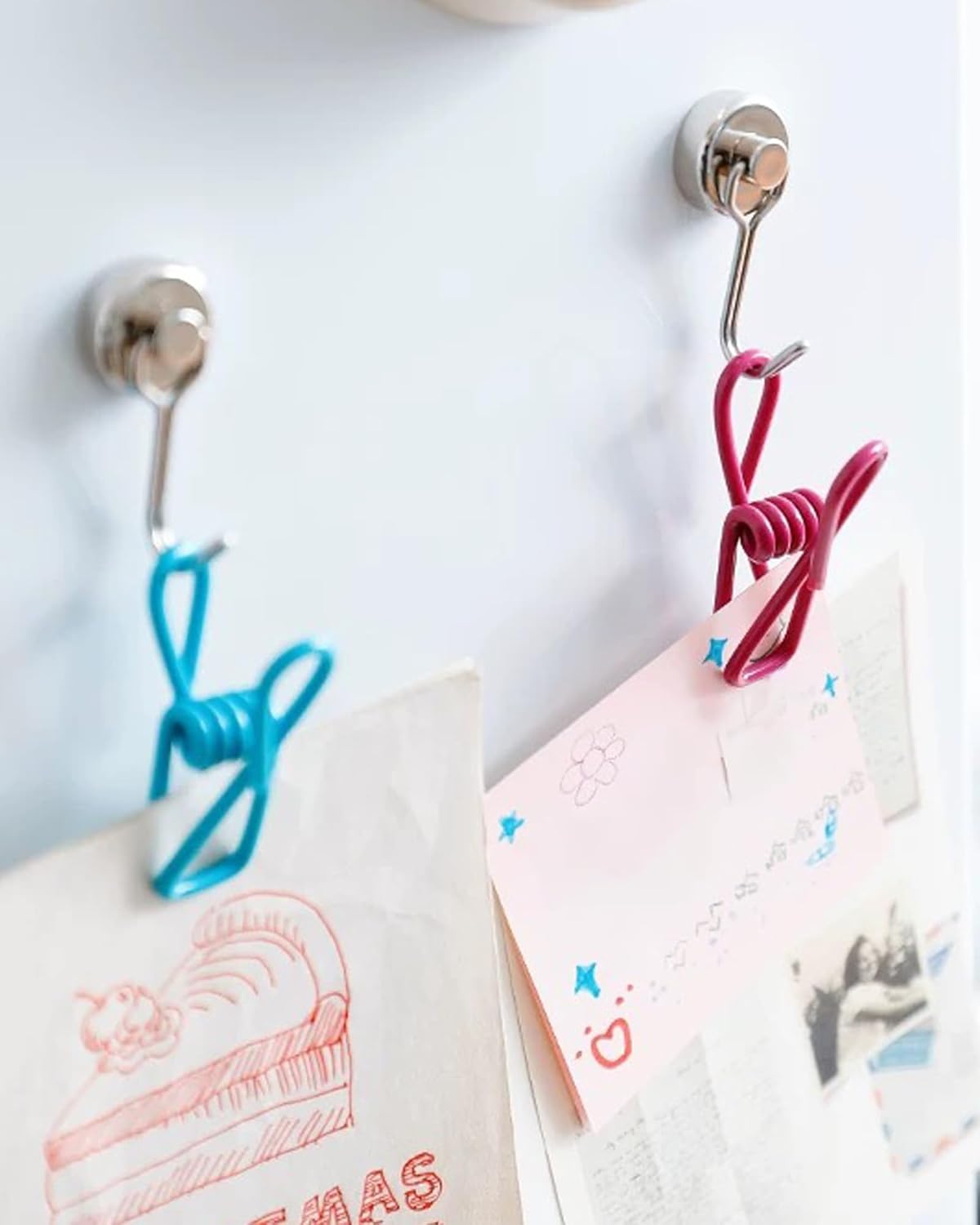 Multipurpose 2 in Chip Bag Clips 20 Pack Metal Clip for Kitchen Food Storage, Laundry Hanging, Bag Chip Bag Sealing