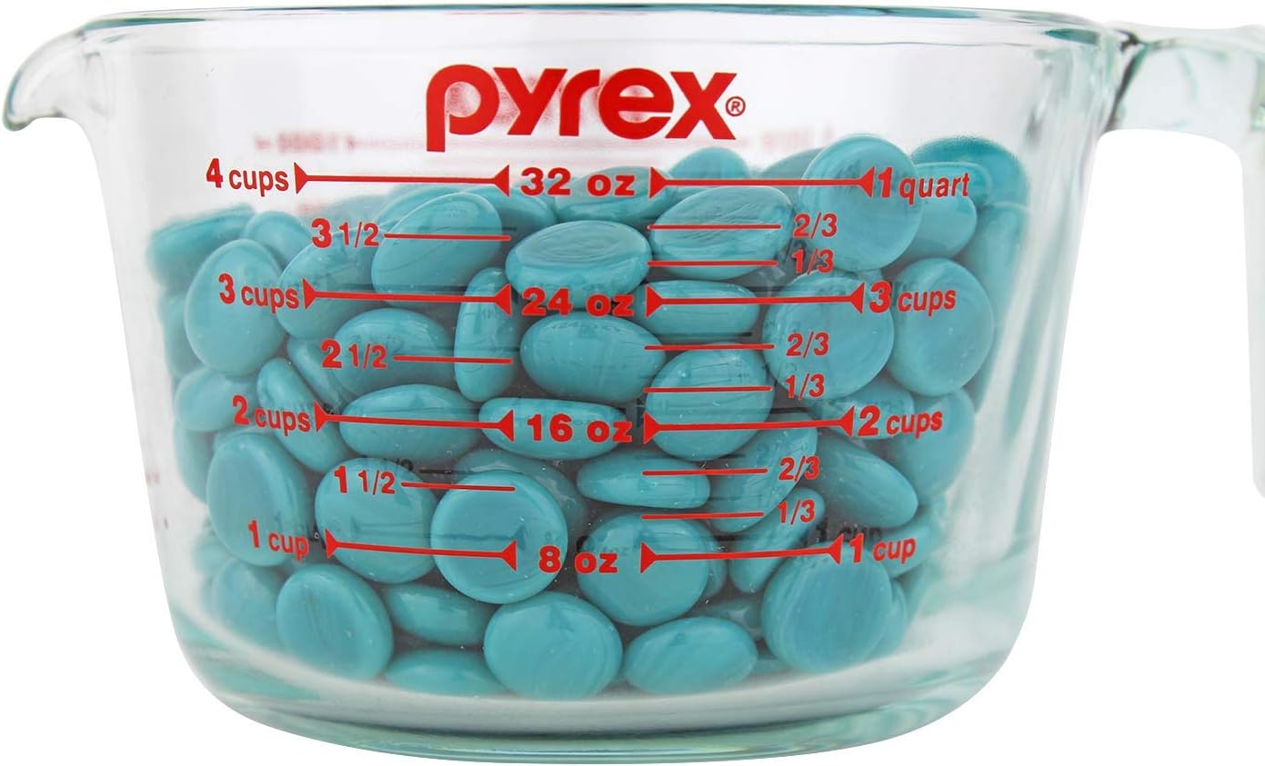 Standard Glass Gems - Teal Opaque (48 oz.)