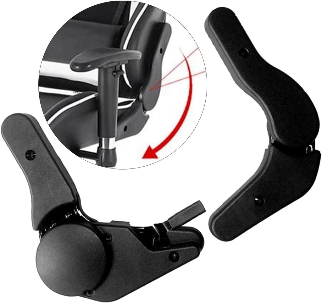 Esquirla Chair Multi Angle Adjuster Adjustable Mounting Practical Replacement for Office Chair Gaming Seat Angle Adjuster Accessory Spare Parts, Black