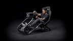 Trophy Sim Racing Cockpit | High Performance Racing Simulator Cockpit | Supports Direct Drive | Compatible with All Steering Wheels & Pedals on the Market | Supports PC & Console | Black