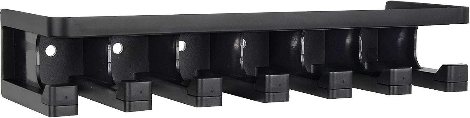 Adoreal Solid ABS Standard A15 Magazines Rack Wall Mount with Storage Shelf, Mag Holder Wall Mount, Wall Magazines Display Fit Gen 1 P- MAG