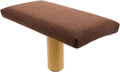 minkissy Wooden Stool with Cushion Small Size and Prayer, Balance Bench Chair for Adults Under 150cm, Portable Seat for Mindfulness and Zen Practice