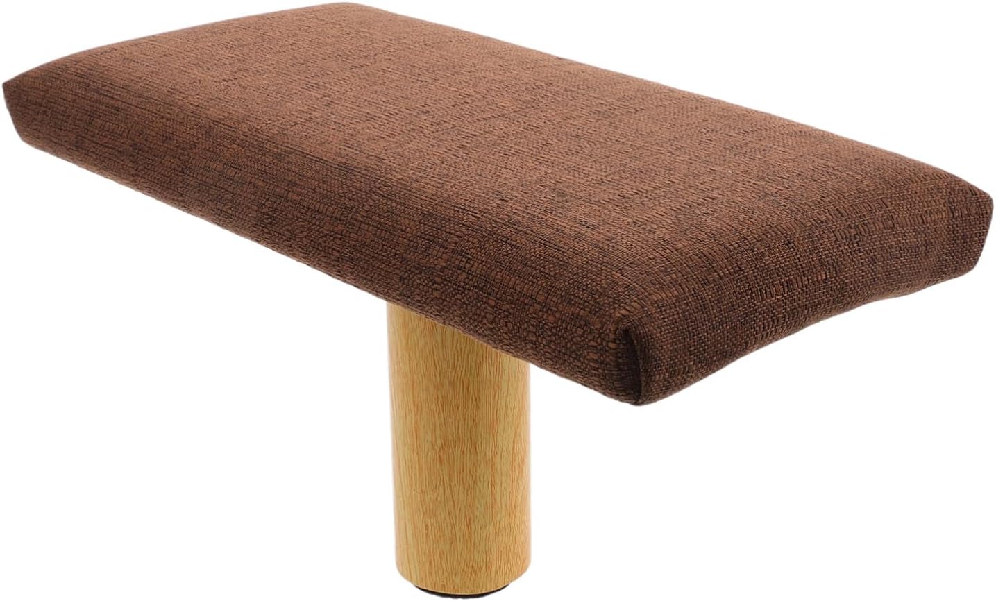 minkissy Wooden Stool with Cushion Small Size and Prayer, Balance Bench Chair for Adults Under 150cm, Portable Seat for Mindfulness and Zen Practice