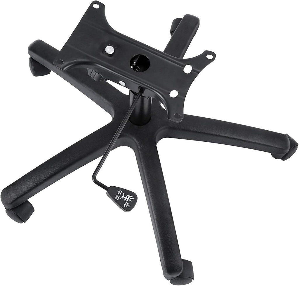BLTPress Chair Base Replacement, 28 Inch Office Swivel Chair Base, 330 LBS Weight Capacity, Height Adjustable Complete Under Seat Kit