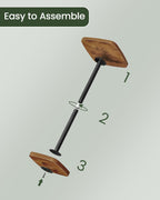 CHOEZON Drink Table and Small Side Table Bundle, for Living Room, Bedroom, TBZ30BF-TBZ24BF