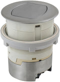 Bryant Electric RCT220ALU 20A 125V Tamper Resistant Countertop Pop-Up Receptacle Surface Mount, 20 Amp, Brushed Aluminum