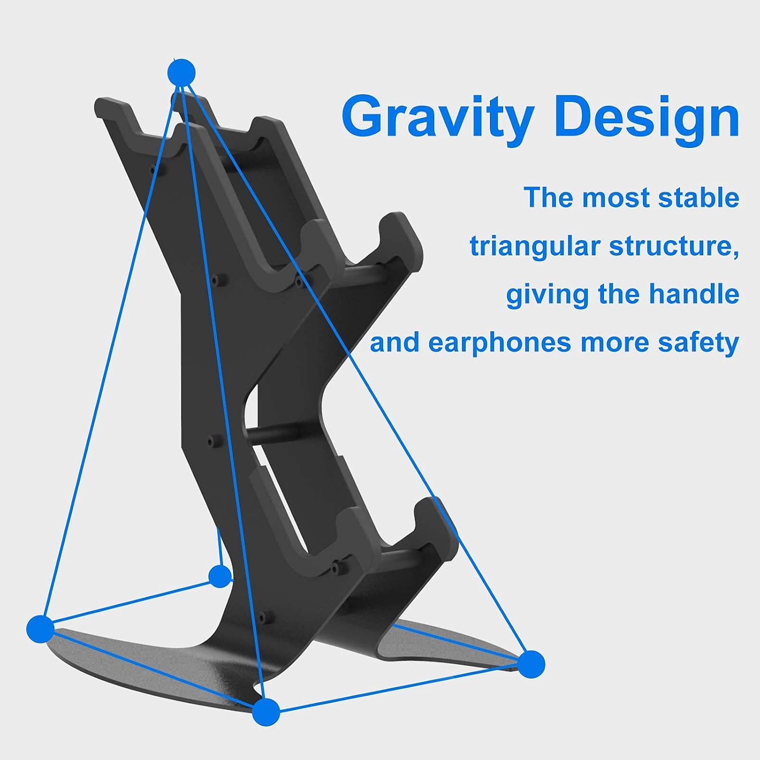 NBCP Controller Holder, Game Controller Rack Headset Stand for Xbox Series X S/Xbox one / PS5 / PS4 / NS/PC/Headset, Aluminum Metal Mount Universal Organizer for Video Game Accessories