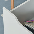 Bookcase Multi Shelf Rack Organizer with Storage Drawer for Books for Bedroom or Playroom, Grey