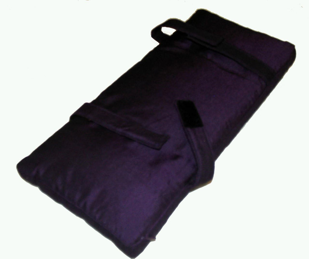 Meditation Bench Cushion Kneeling Seiza - Global Weave Purple