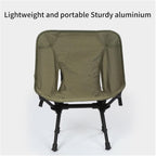 Ultralight Detachable Folding Camping Chair | Portable outdoor seat for beach, BBQ, hiking and picnic(Army Green L)