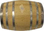 (Set of 5) - 5 Gallon New White Oak Barrel For Aging Whiskey, Bourbon, Wine, Cider, Beer Or As Decor