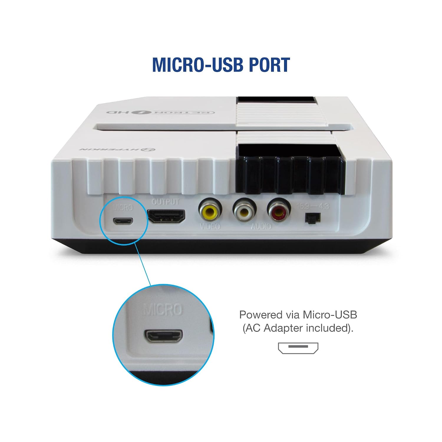 Hyperkin RetroN 1 HD Gaming Console for NES (White)