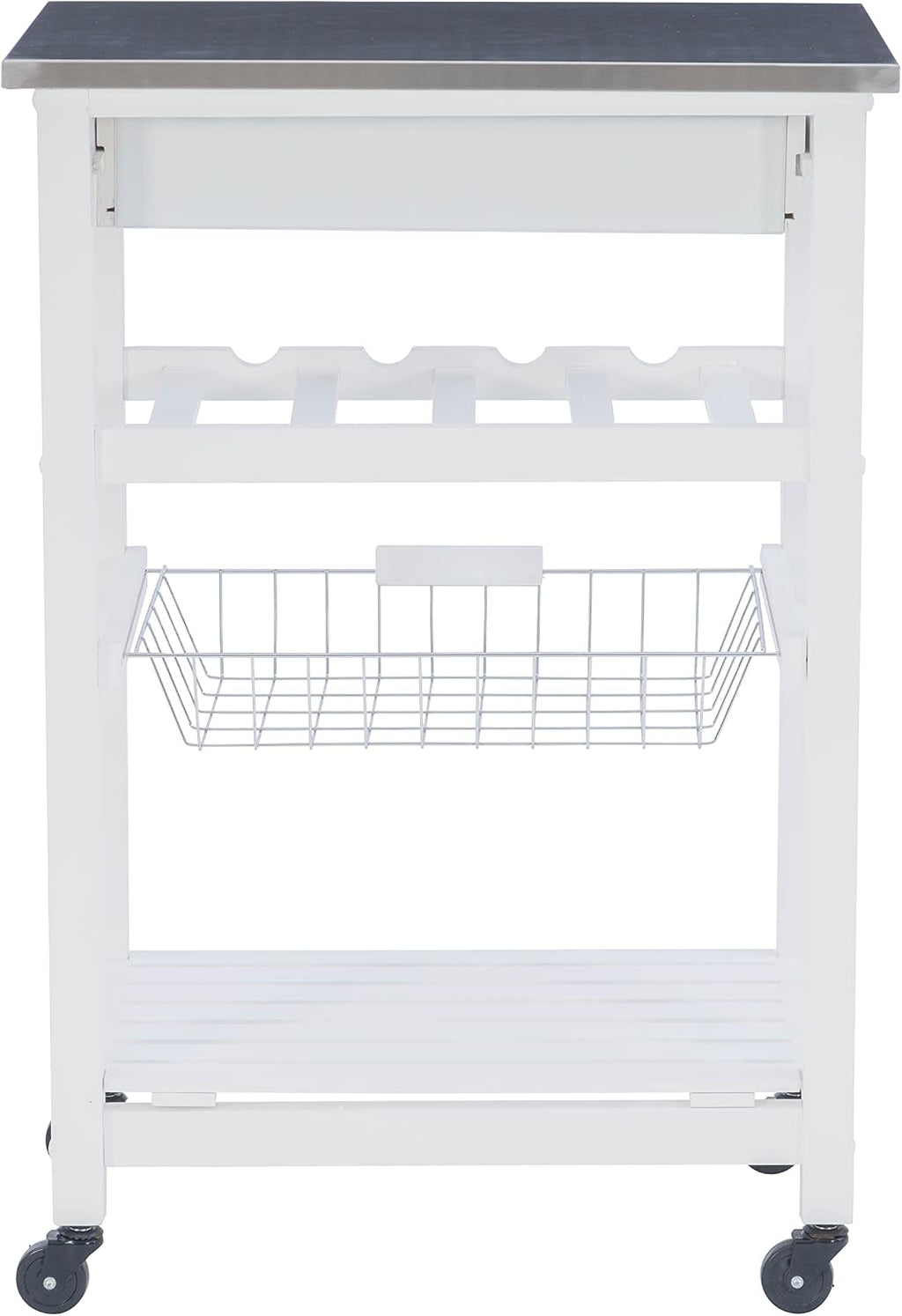 Linon Home Décor Kitchen Cart White