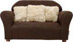 Keet Roundy Children’s Sofa – Durable Wooden Frame, Soft Microsuede Upholstery, Ergonomic & Padded Seat, Comfortable Toddler Couch for Ages 2–5, Ideal for Bedrooms, Playrooms & Daycares.
