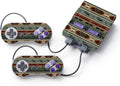 MightySkins Skin Compatible with Nintendo Super NES Classic - Cabin Stripes | Protective, Durable, and Unique Vinyl Decal wrap Cover | Easy to Apply, Remove, and Change Styles | Made in The USA