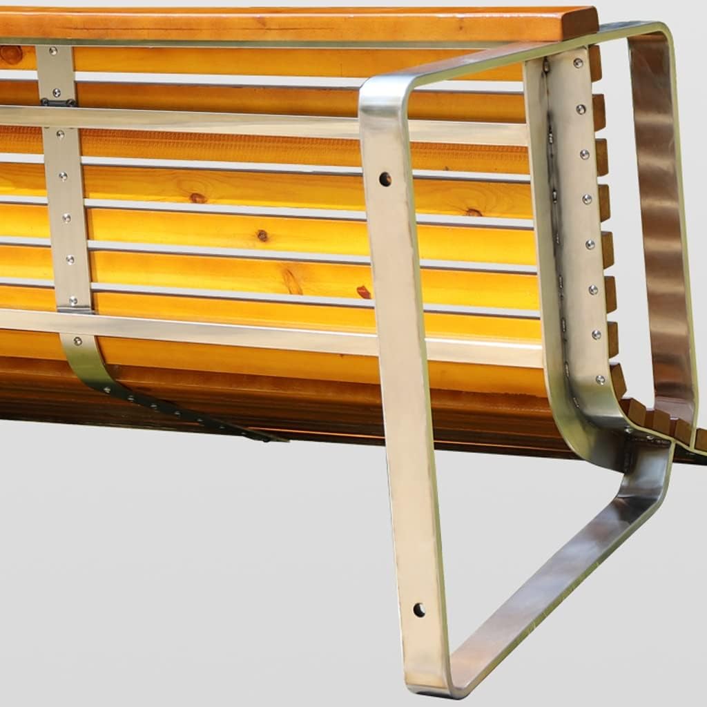 Patio Benches for Outdoors Outdoor Park Bench Double Garden Seat Chair Wrought Iron Plaza with Backrest Company Leisure Garden Benches for Outdoors