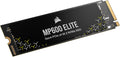 Corsair MP600 Elite 2TB M.2 PCIe Gen4 x4 NVMe SSD – M.2 2280 – Up to 7,000MB/sec Sequential Read – High-Density 3D TLC NAND – Black