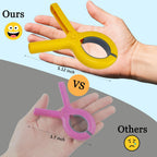 5.1"Jumbo Beach Towel Clips 8 Pcs, Storage Bag Included, Towel Clamps, Plastic Clothes Pegs Hanging Clamps, for Pool Cover/Cruise Chairs, Heavy Duty Clothes Pins Beach Accessories (Jumbo Size - 8 pcs)