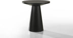 Black 3 Coffee, End, Console Table Set with Pedestal Base