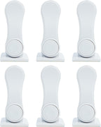 Child Proof Door Lever Lock(6 Pack) - Baby Proofing Door Handle Lock, 3M Adhesive & No DrillingNeed, Minimalist Design, Child Safety Door Handle Locks