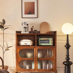 Entryway Cabinet Dining Room Sideboard Living Room Home Kitchen with Door Storage Cabinet Entrance Cabinet Double Door Tea Cabinet Sideboard Storage Cabinet