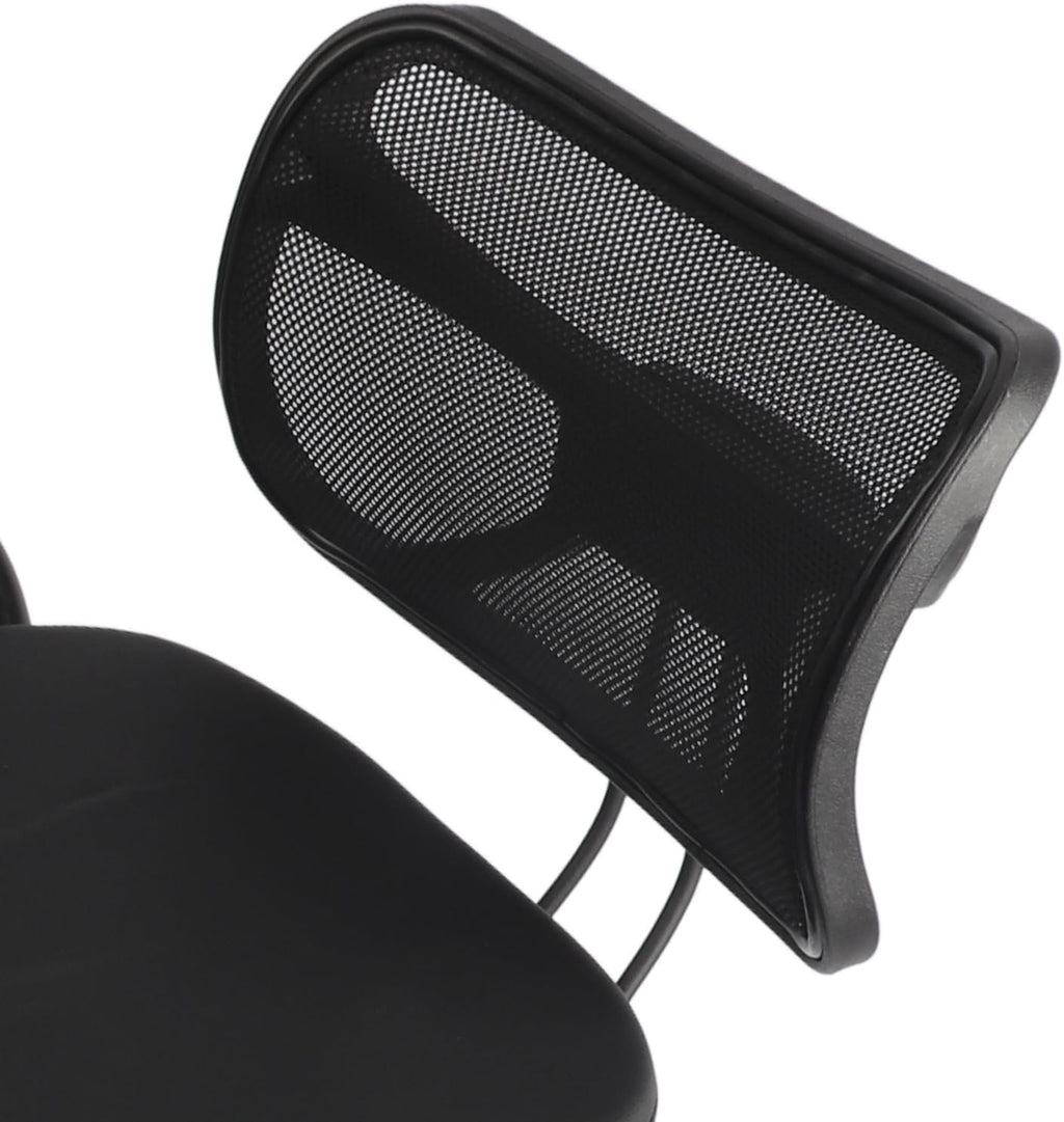 Adjustable Kneeling Chair with Back Support Ergonomic Design for Posture Correction in Office Home Environment Leather Cushion and Steel Frame