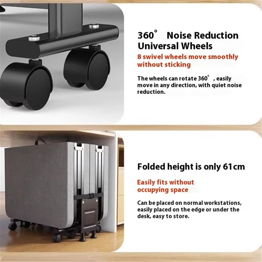 Camping Bed Folding Bed Sponge is an Ideal Choice for Families, Offices, and Travelers Folding Bed(XL)