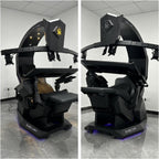 Imperatorworks EASECOMFY T2 Throne Computer Cockpit for 3 Monitors, Zero Gravity Chair Workstation,can Extend for 5 Monitors Support ultrawide 1 * 49" Option with Massage Function