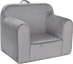 Bonrcea 25.4x18x20.87inch Kids Arm Sofa,Club,Toddler Couch, Upholstered Chair with Arm for Ages 12 Months and Up