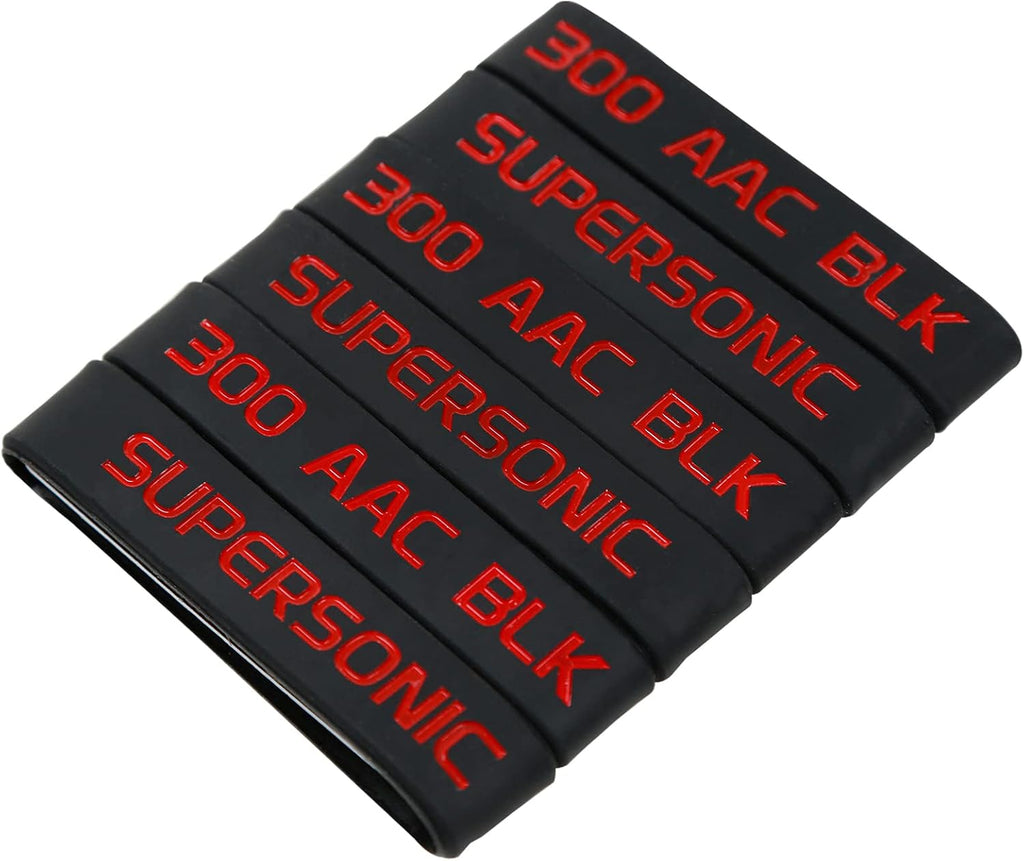 Aolamegs 300 Acc BLK Supersonic Magazine Marking Bands 6 Pack