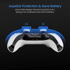 tomtoc Protective Case for PS5/PS5 Pro Controller, Hard Shell Joystick Protector for PlayStation 5 DualSense Wireless Remote, Shock-Proof, Dust-Resistant, Anti-Scratch, Protective Cover