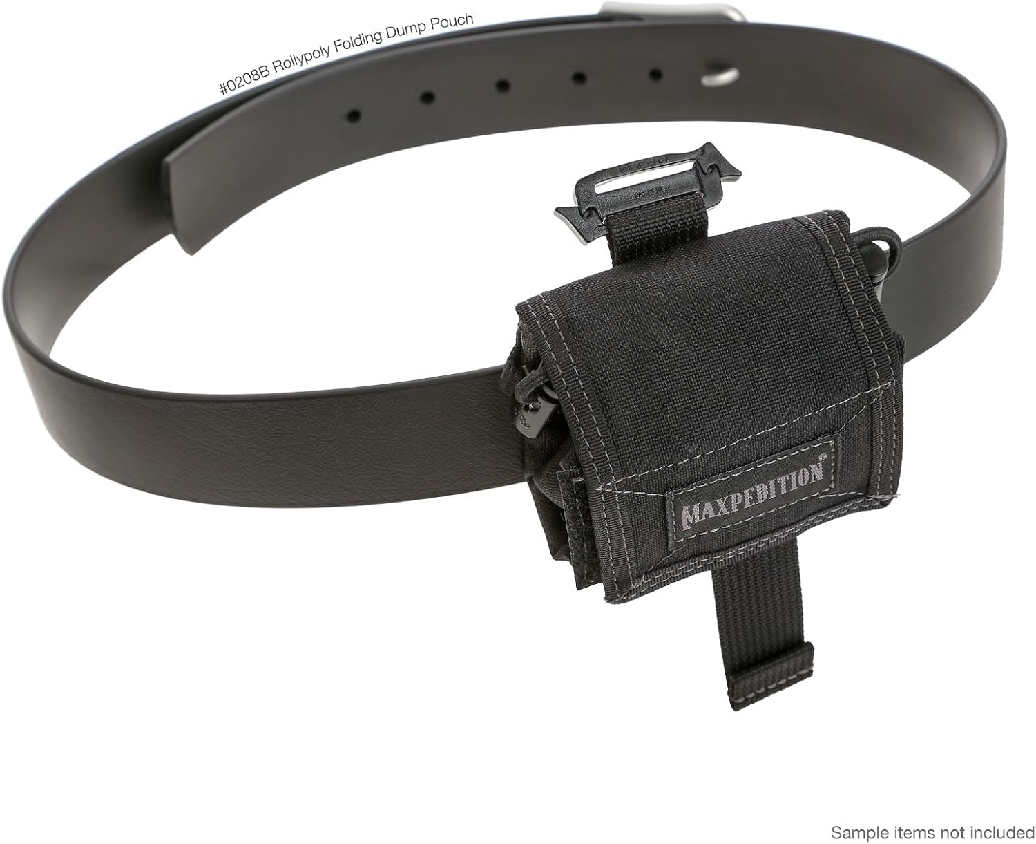 Maxpedition Rollypoly Folding Dump Pouch (Black) 9.4 inch