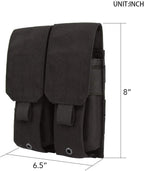EXCELLENT ELITE SPANKER Tactical Molle Single/Double/Triple Mag Pouch for M4 M14 M16 AR15 AR10 G36 Magazine Holds 2 Mags
