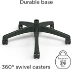Staples Dexley Ergonomic Task Chair, Mesh, Ergonomic, Lumbar Support, Adjustable Height, Black