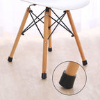 uxcell Cone Shaped Pads Table Chair Rubber Foot Cover 25mm Dia 10 Pcs Black