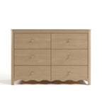 Storkcraft Casablanca 6 Drawer Dresser, Driftwood | GREENGUARD Gold Certified, Wood Dresser for Bedroom, Kids & Nursery Storage Chest, Safety Interlocking Drawers, Kids Bedroom