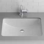 Miseno MNO2114RU Myers 22" X 16" Undermount Bathroom Sink with Overflow - Bright White
