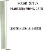 Upone 2Pair Replacement Fiberglass Stick for Directors Chairs Director Chair Replacement Durable-Only Director Chair Sticks