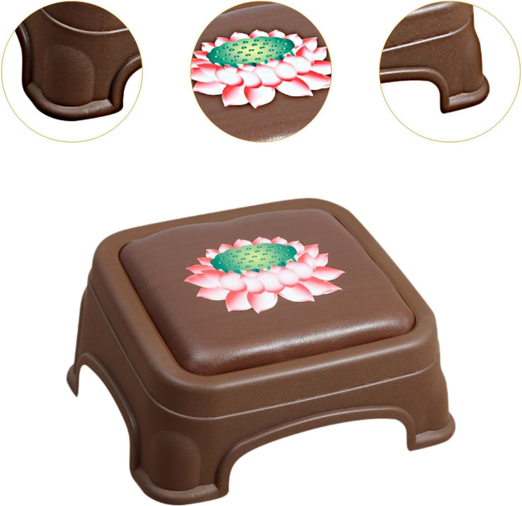 Meditation Bench Kneeling Meditation Stool Meditation Chair Traditional Chinese Meditation Seat Prayer Stool for Women Men