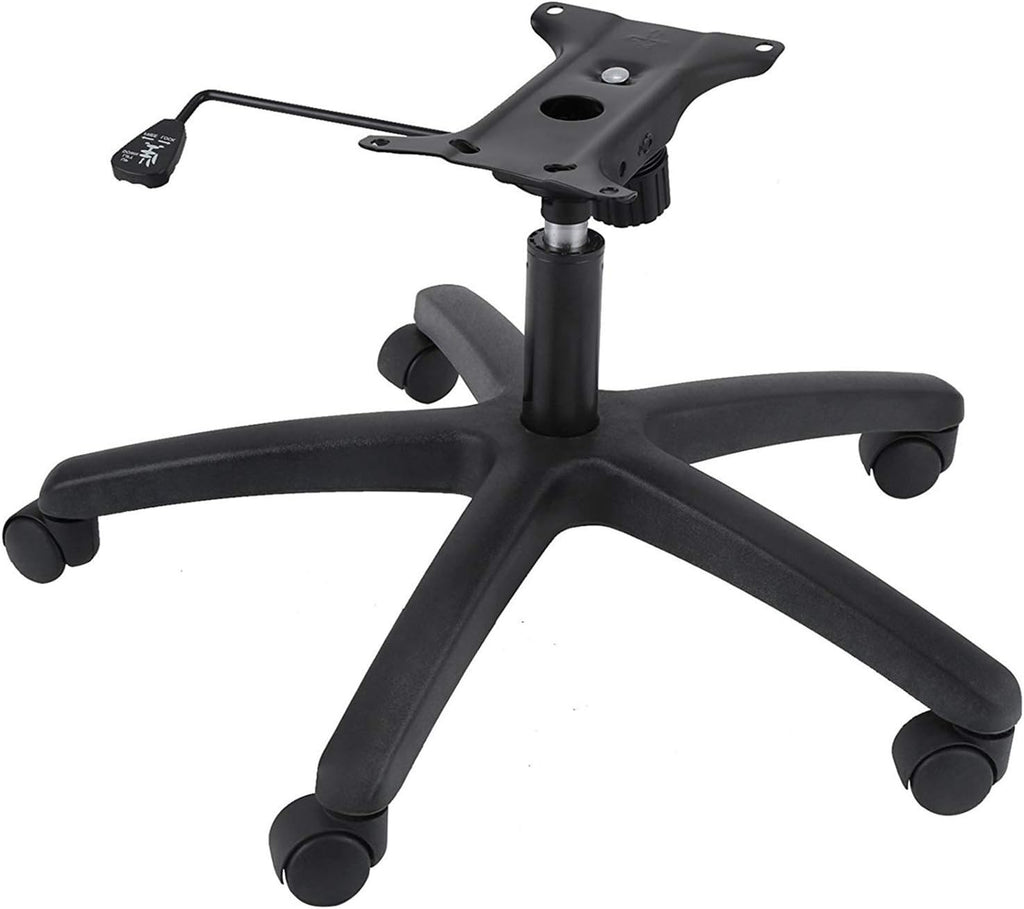 BLTPress Chair Base Replacement, 28 Inch Office Swivel Chair Base, 330 LBS Weight Capacity, Height Adjustable Complete Under Seat Kit