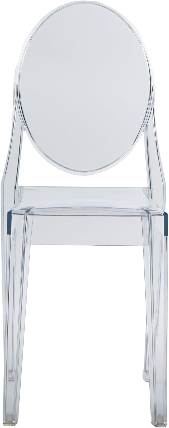 Stackable Acrylic Ghost Event Chairs – Set of 4