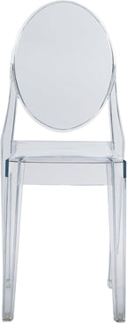 Stackable Acrylic Ghost Event Chairs – Set of 4