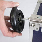 C&N Footlockers Wheel Away System - Durable 4" Wheels - Easy Install - Makes Transportation a Breeze