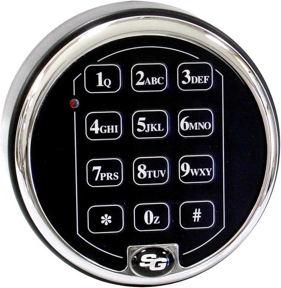 Sargent & Greenleaf Spartan PivotBolt Model 1006-108 Electronic Safe Lock Kit - Gun Safe, High Security with EMP Resistance