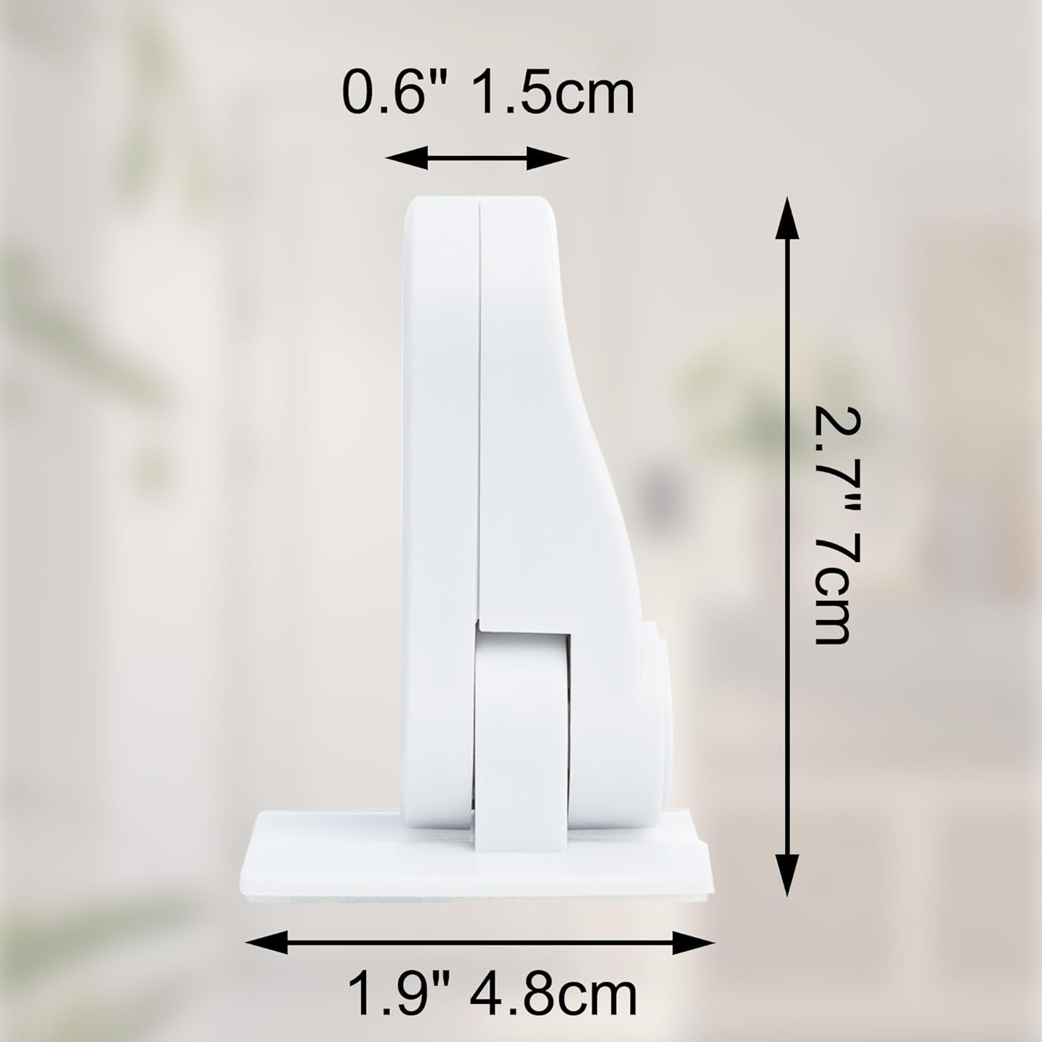 Child Proof Door Lever Lock(6 Pack) - Baby Proofing Door Handle Lock, 3M Adhesive & No DrillingNeed, Minimalist Design, Child Safety Door Handle Locks