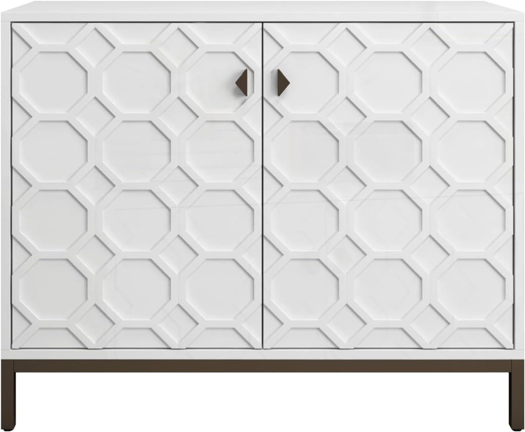 Modern Accent Home Cabinet, Shoe Storage Cabinet with Shelves, for Living Room Entryway Foyer Hallway,for Kitchen Home