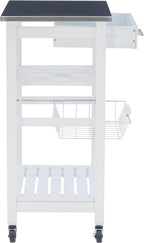Linon Home Décor Kitchen Cart White