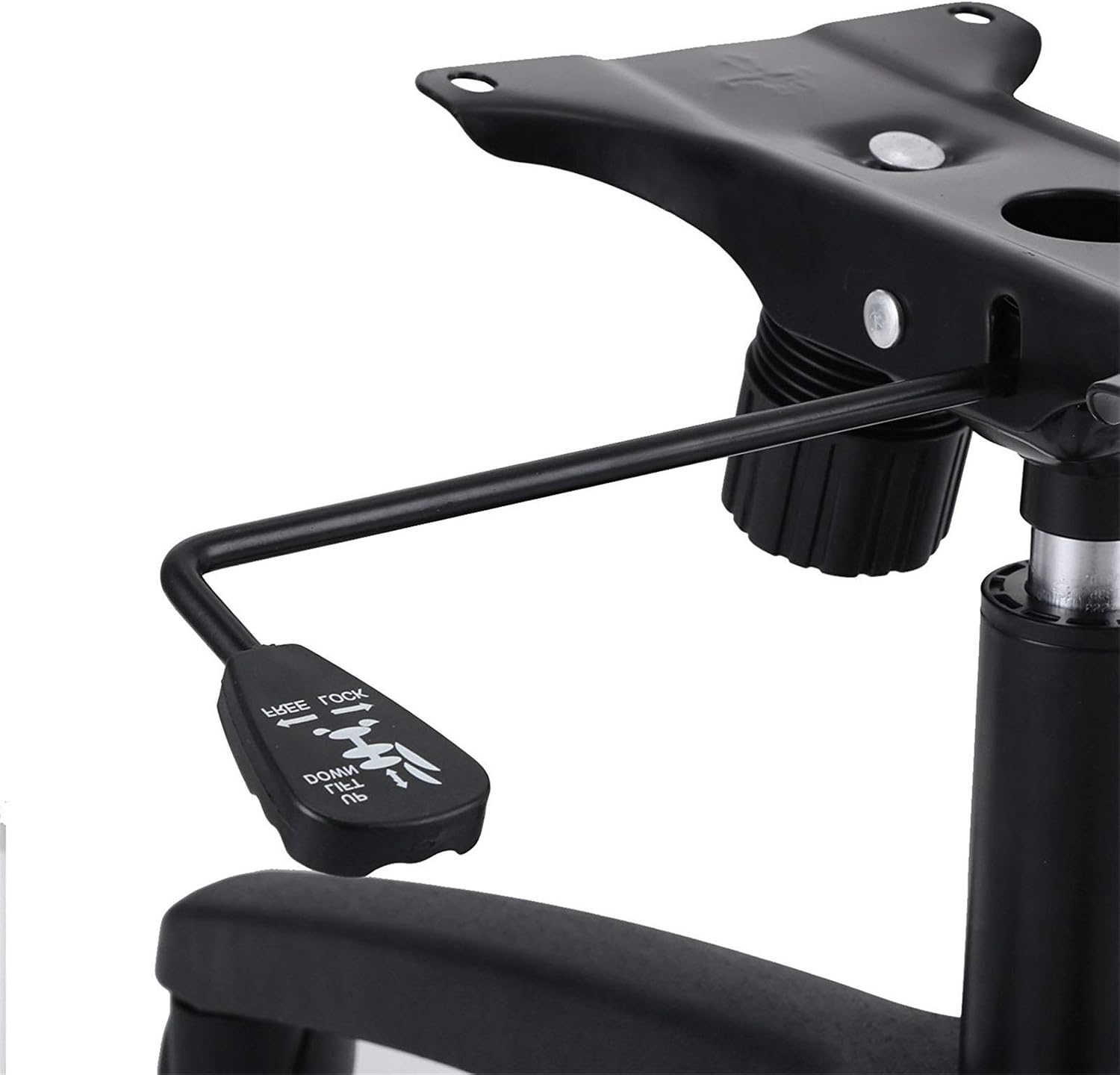 BLTPress Chair Base Replacement, 28 Inch Office Swivel Chair Base, 330 LBS Weight Capacity, Height Adjustable Complete Under Seat Kit