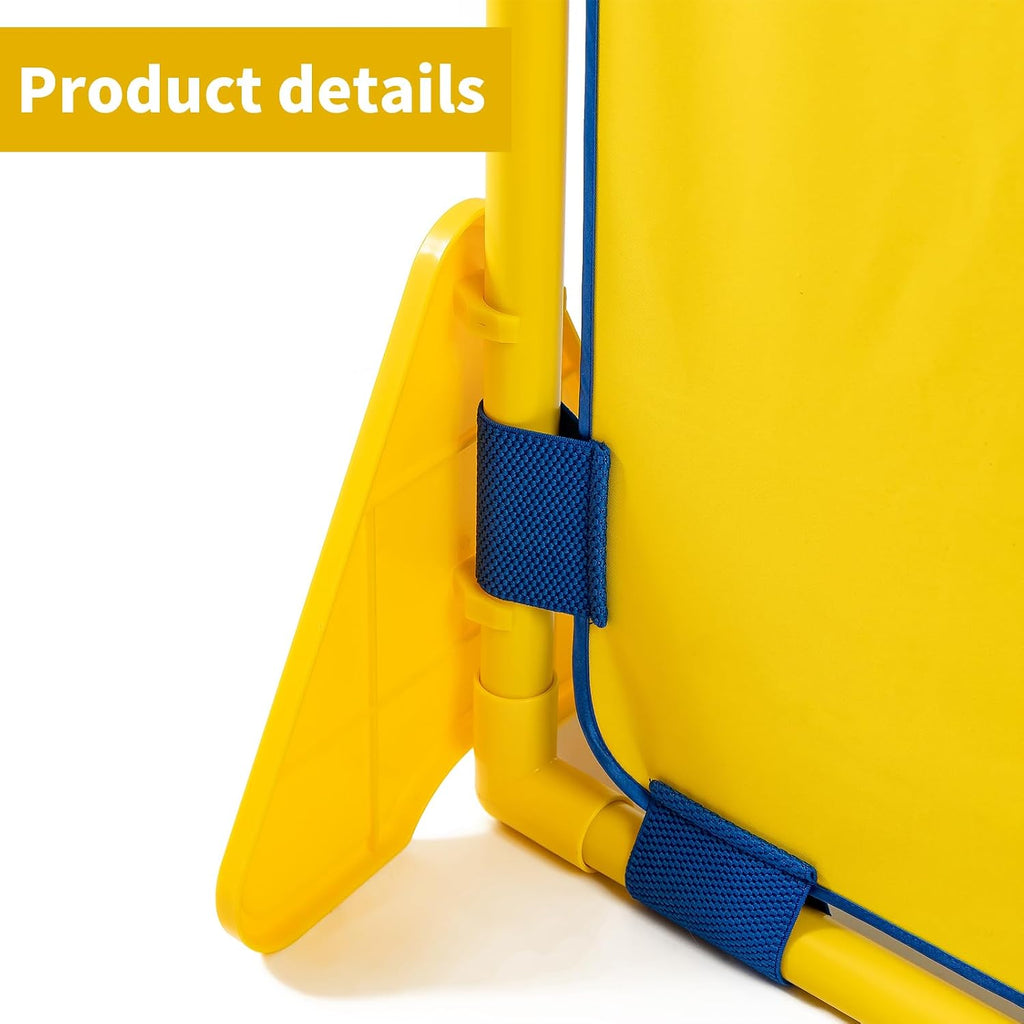 2 Pack Play Panel - Classroom Dividers for Room Separation, Versatile Dividers for Kids & Learning Spaces, Easy-Assemble Room Divider for Class (Yellow)