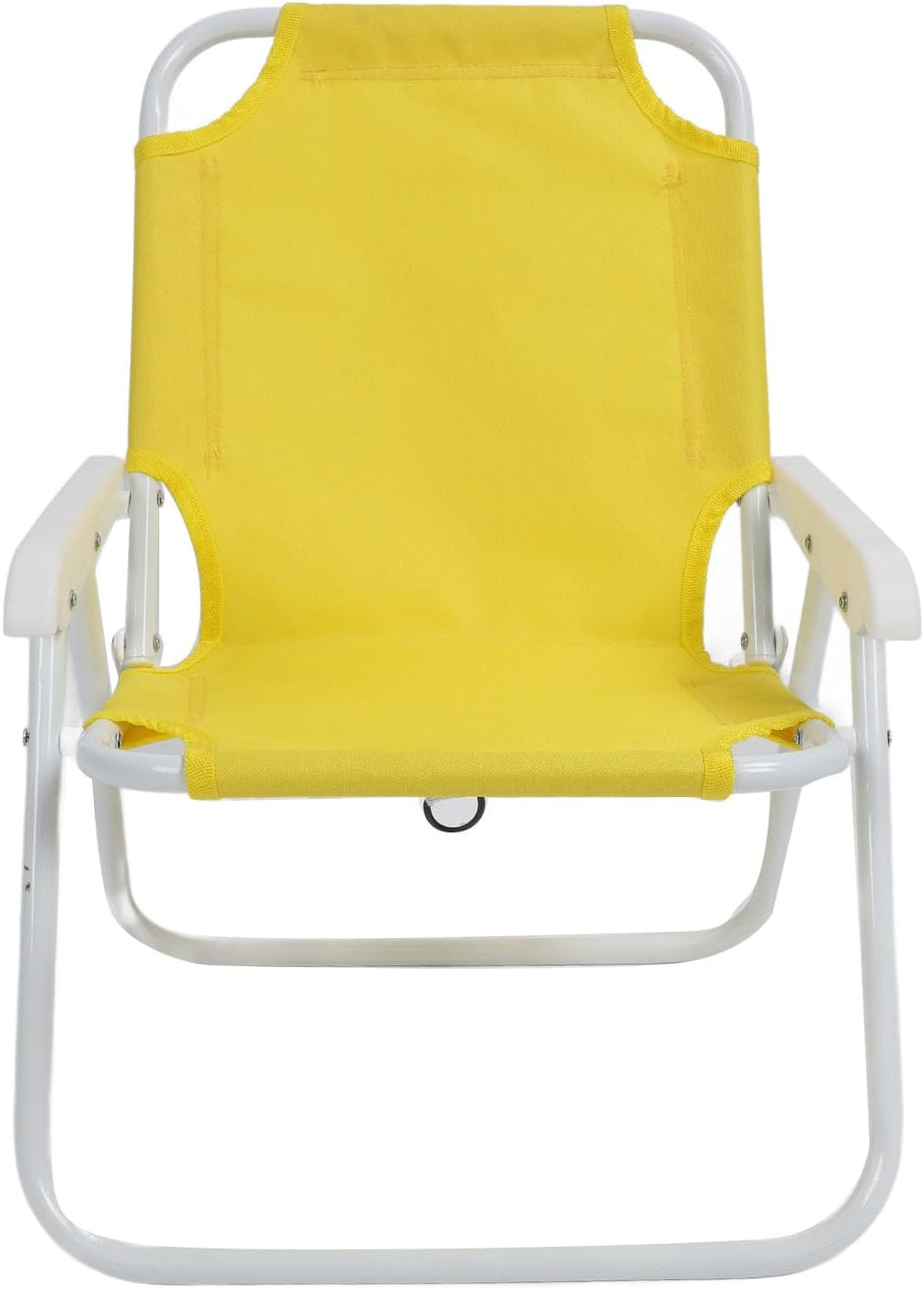 Semme Childs Beach Chair Kids Chair with Umb S Folding Beach with Umbrella Portable Outdoor Sand for Kids Ideal for Vacations Picnics Parties Extra Large Size Yellow (Yellow)